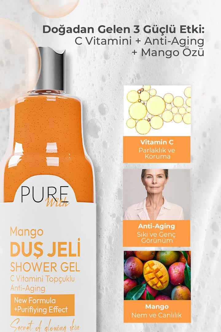 Shower Gel | Vitamin Bulb and Mango