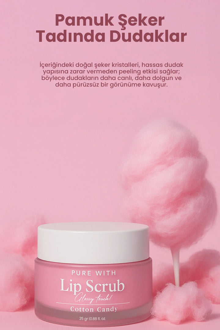 Lip Scrub | Cotton Candy Extract
